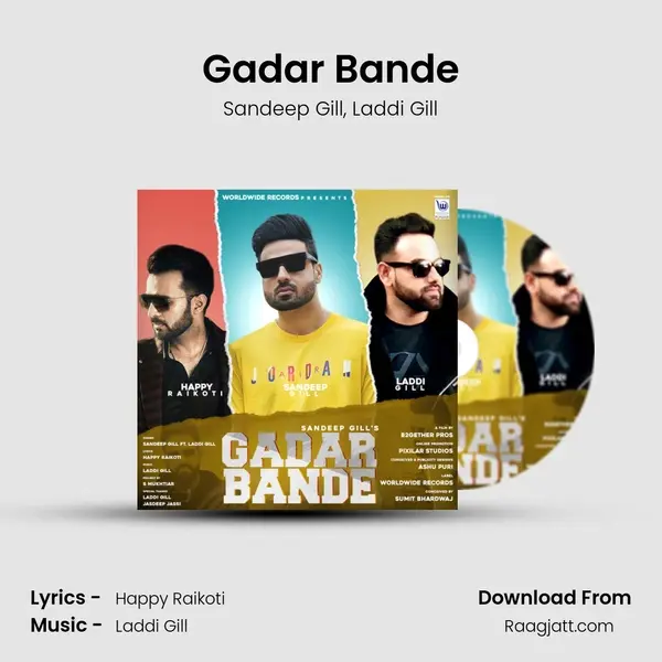 Gadar Bande - Sandeep Gill album cover 