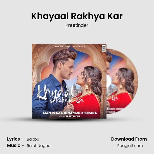 Khayaal Rakhya Kar - Preetinder album cover 