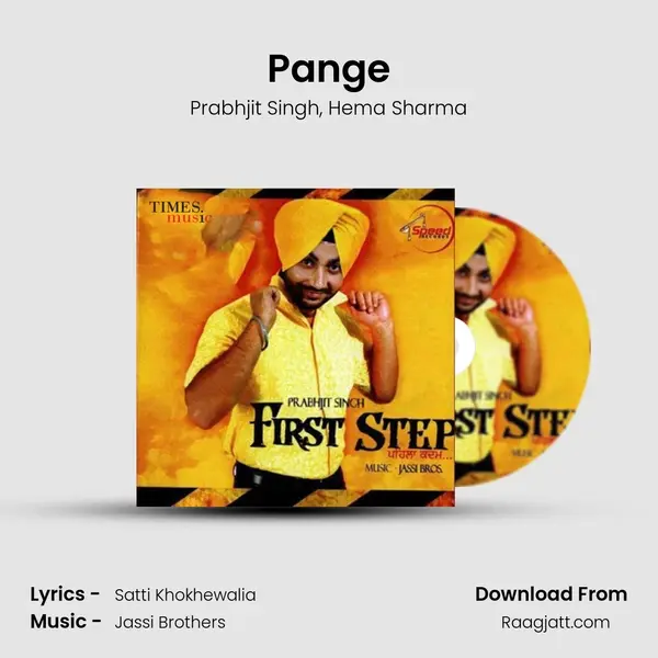 Pange - Prabhjit Singh album cover 