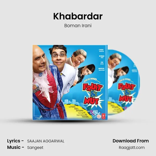 Khabardar - Boman Irani album cover 