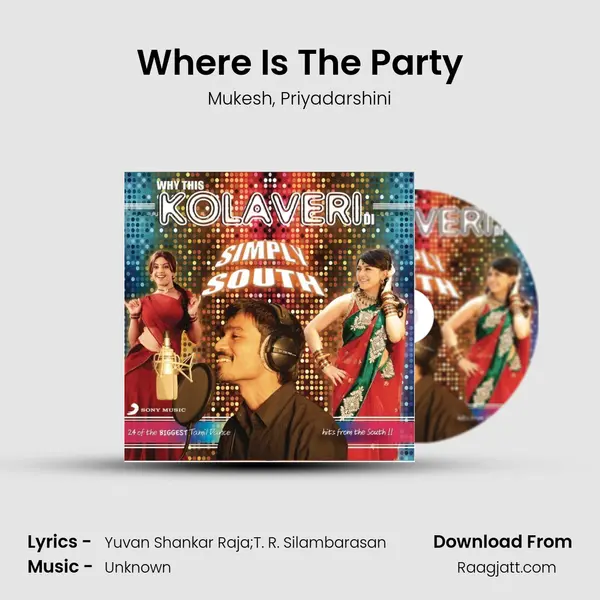 Where Is The Party - Mukesh album cover 