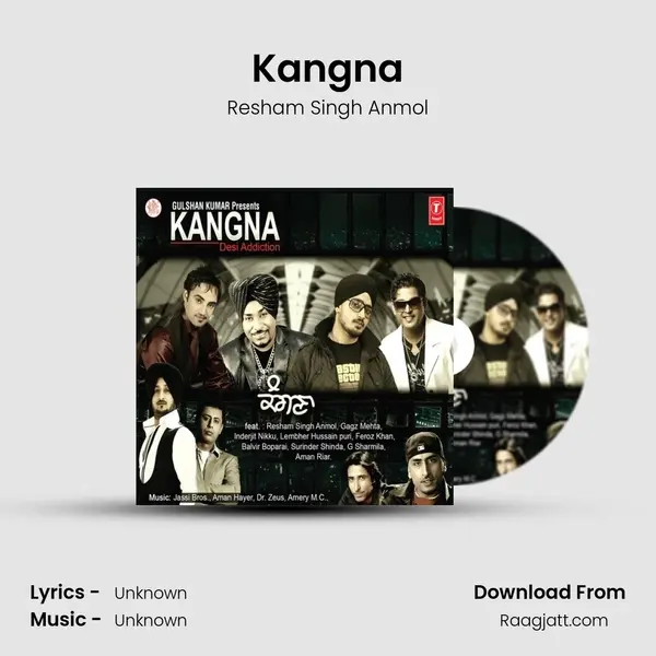 Kangna - Resham Singh Anmol album cover 