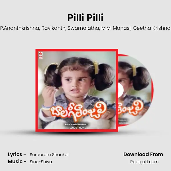 Pilli Pilli - P.Ananthkrishna album cover 