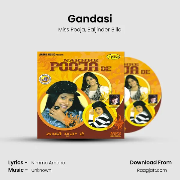 Gandasi - Miss Pooja album cover 