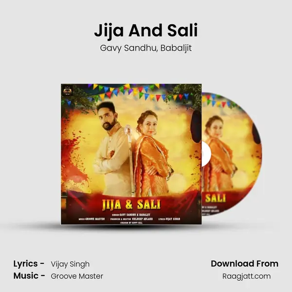 Jija And Sali - Gavy Sandhu album cover 