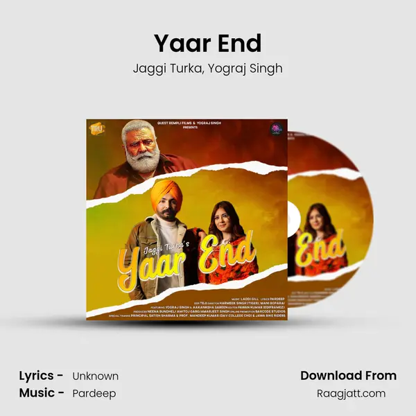 Yaar End - Jaggi Turka album cover 