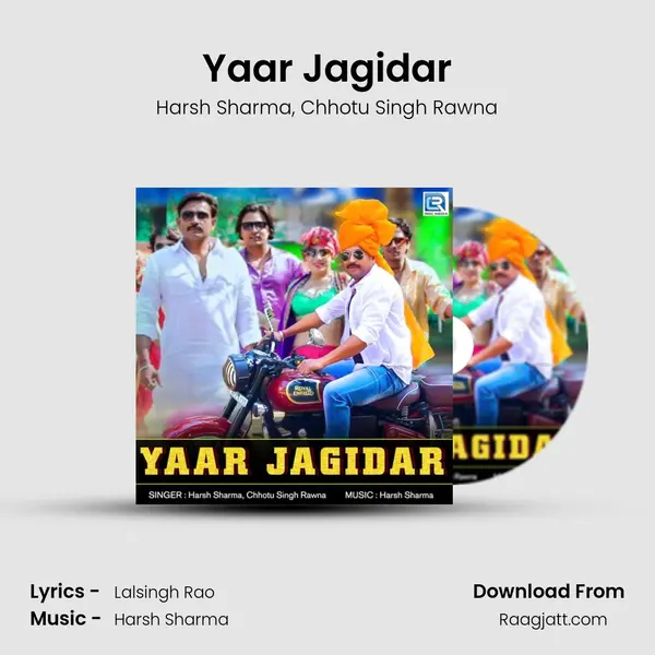 Yaar Jagidar - Harsh Sharma album cover 