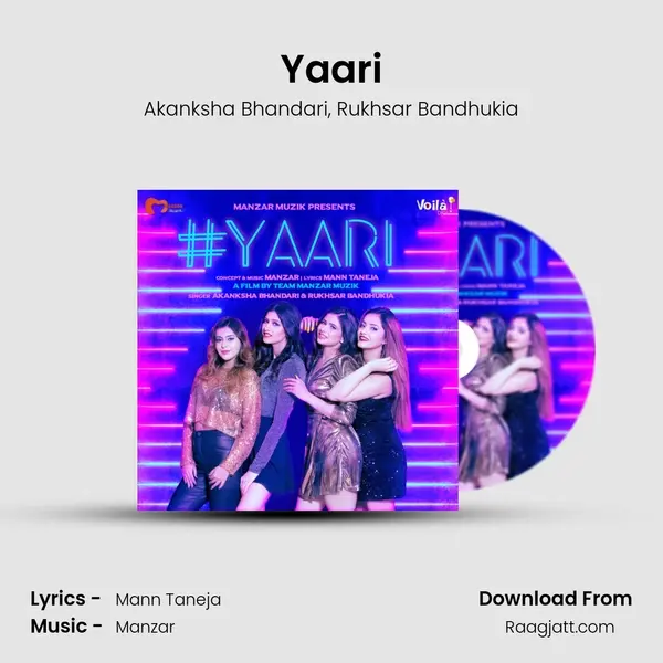 Yaari - Akanksha Bhandari album cover 