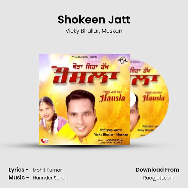 Shokeen Jatt - Vicky Bhullar album cover 