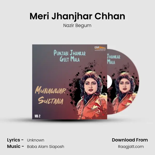 Meri Jhanjhar Chhan - Nazir Begum album cover 