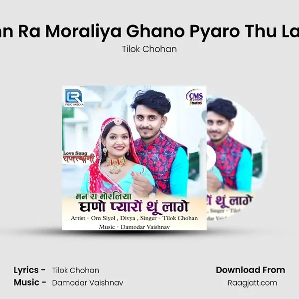 Mann Ra Moraliya Ghano Pyaro Thu Laage - Tilok Chohan album cover 