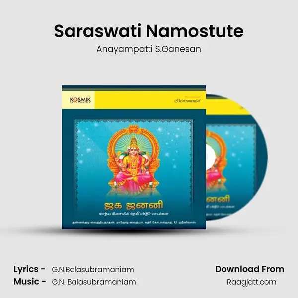 Saraswati Namostute - Anayampatti S.Ganesan album cover 