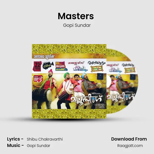 Masters (Theme Music) - Gopi Sundar album cover 