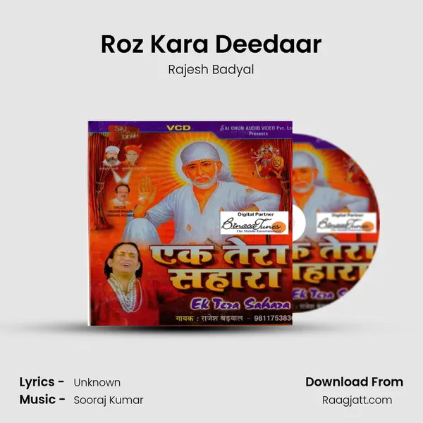 Roz Kara Deedaar - Rajesh Badyal album cover 