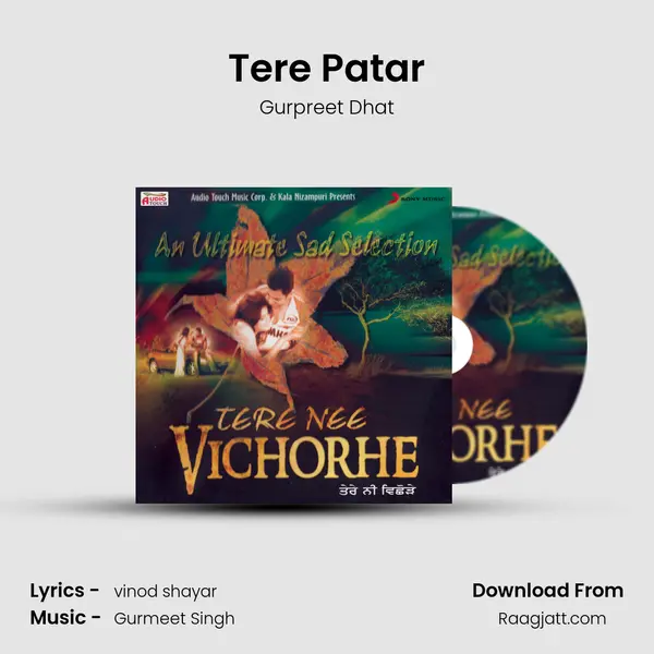 Tere Patar - Gurpreet Dhat album cover 