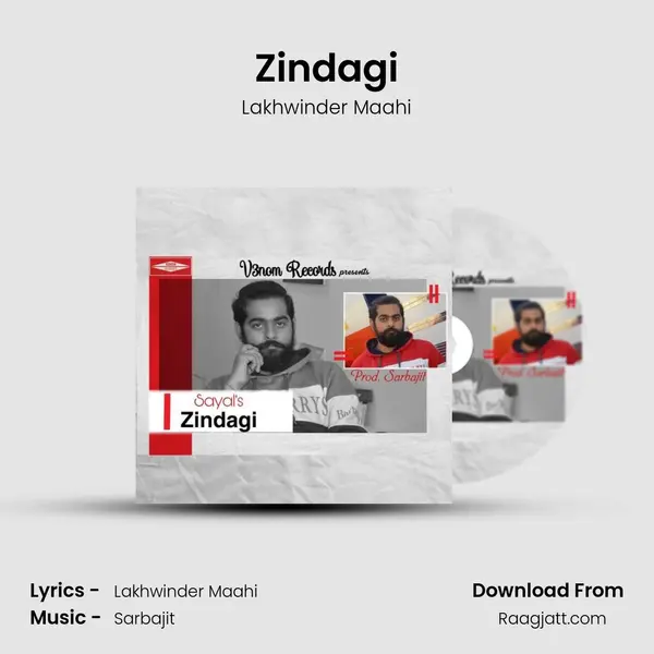 Zindagi - Lakhwinder Maahi album cover 