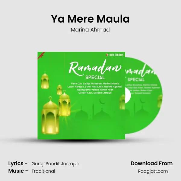 Ya Mere Maula - Marina Ahmad album cover 