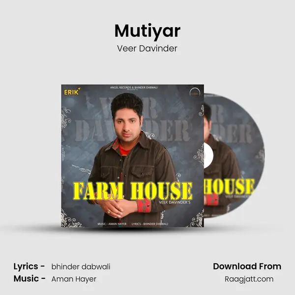 Mutiyar - Veer Davinder album cover 