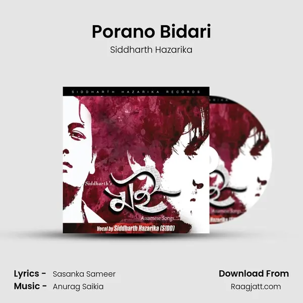 Porano Bidari - Siddharth Hazarika album cover 