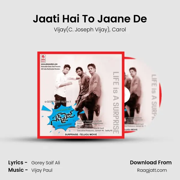 Jaati Hai To Jaane De - Vijay(C. Joseph Vijay) album cover 