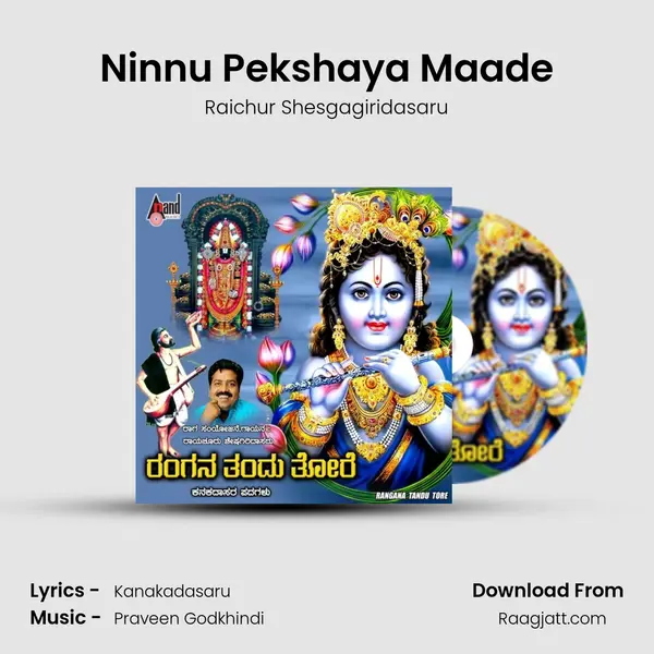 Ninnu Pekshaya Maade - Raichur Shesgagiridasaru album cover 