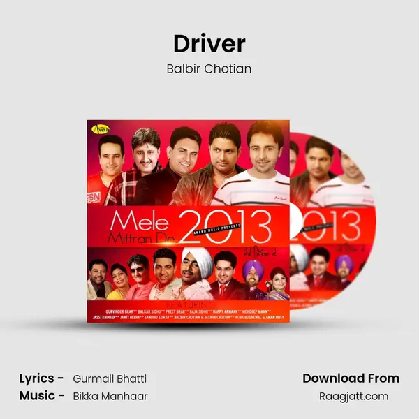 Driver - Balbir Chotian album cover 