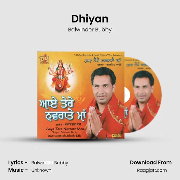 Dhiyan - Balwinder Bubby album cover 