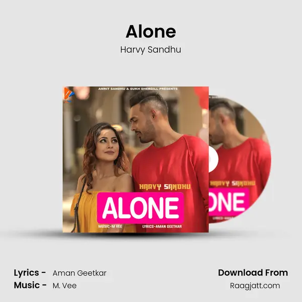 Alone - Harvy Sandhu album cover 