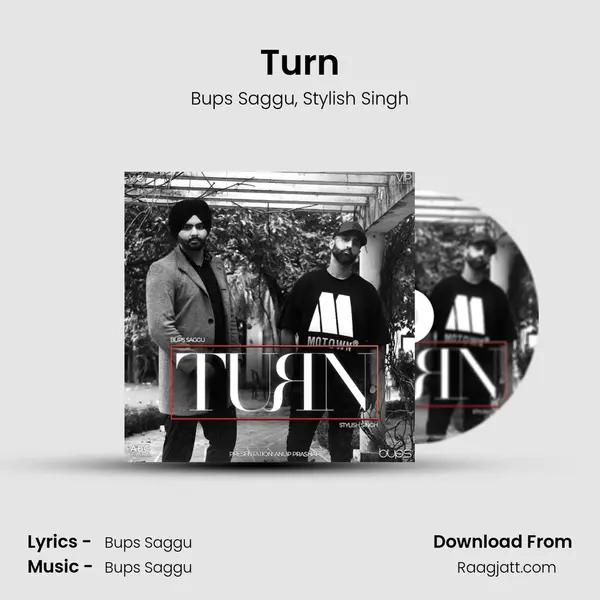 Turn - Bups Saggu album cover 