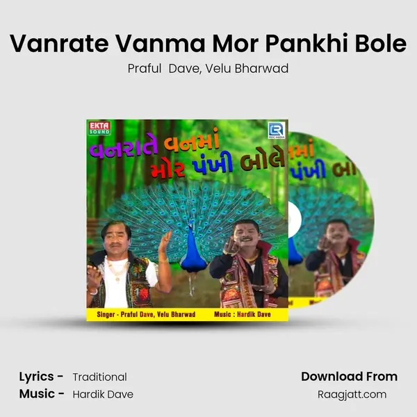 Vanrate Vanma Mor Pankhi Bole - Praful  Dave album cover 