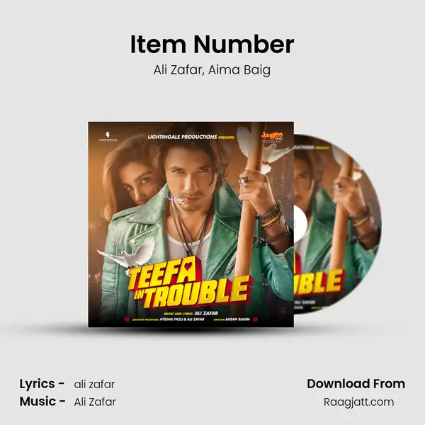 Item Number - Ali Zafar album cover 