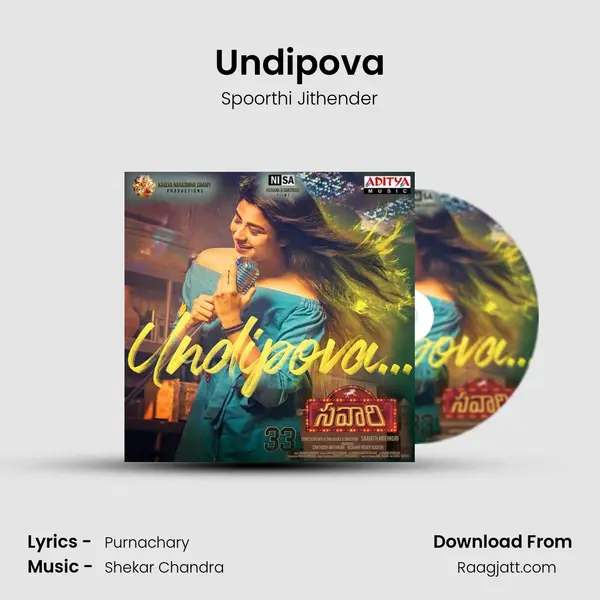 Undipova - Spoorthi Jithender album cover 