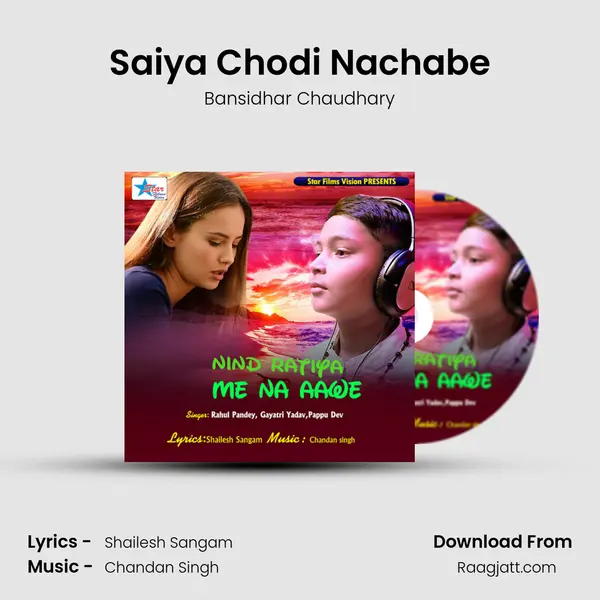 Saiya Chodi Nachabe - Bansidhar Chaudhary album cover 