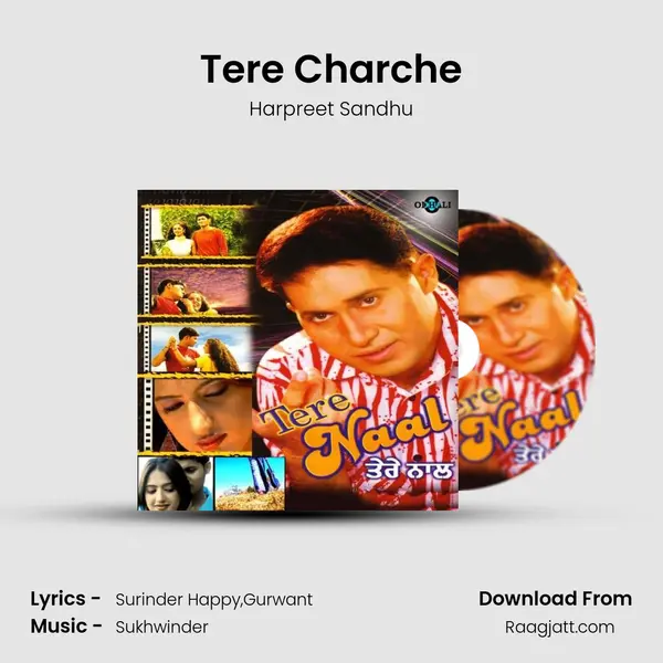 Tere Charche - Harpreet Sandhu album cover 