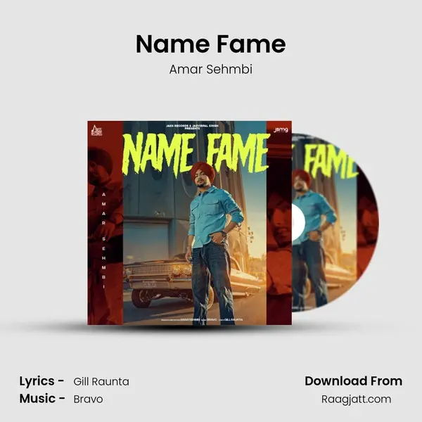 Name Fame - Amar Sehmbi album cover 