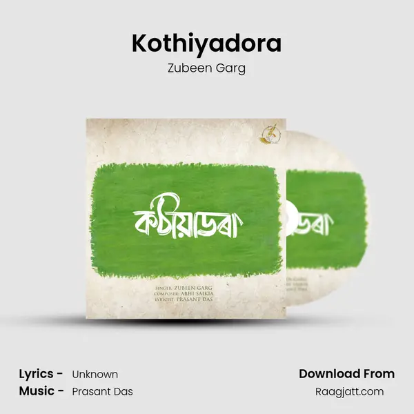 Kothiyadora - Zubeen Garg album cover 