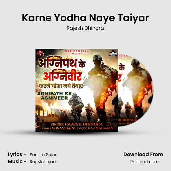 Karne Yodha Naye Taiyar - Rajesh Dhingra album cover 