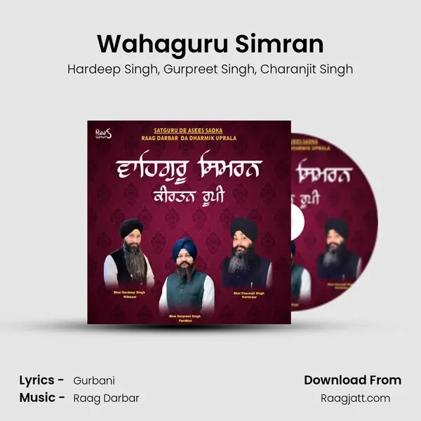 Wahaguru Simran - Hardeep Singh album cover 