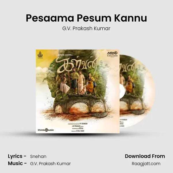 Pesaama Pesum Kannu - G.V. Prakash Kumar album cover 