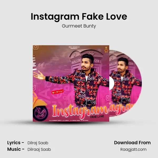 Instagram Fake Love - Gurmeet Bunty album cover 