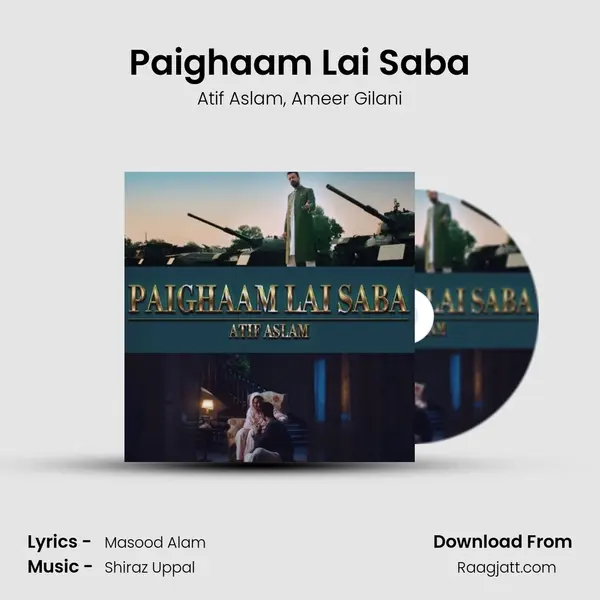 Paighaam Lai Saba - Atif Aslam album cover 