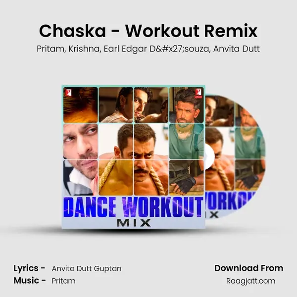 Chaska - Workout Remix - Pritam album cover 