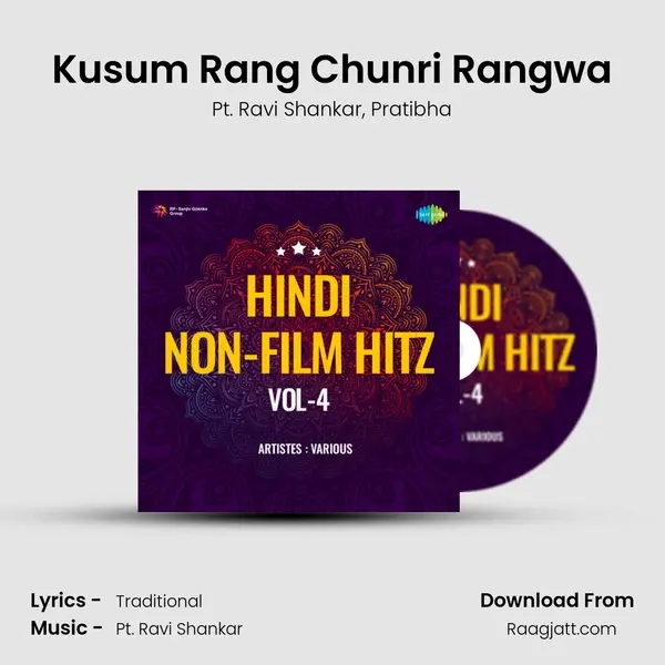 Kusum Rang Chunri Rangwa - Pt. Ravi Shankar album cover 