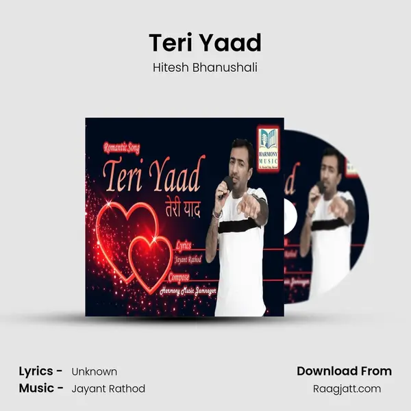 Teri Yaad - Hitesh Bhanushali album cover 