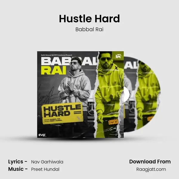 Hustle Hard - Babbal Rai album cover 