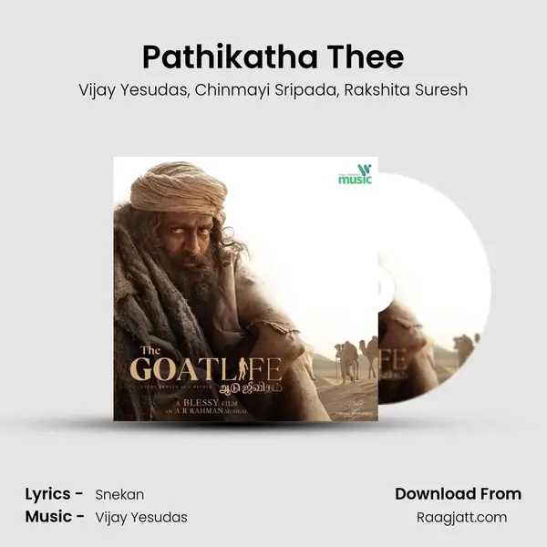 Pathikatha Thee - Vijay Yesudas album cover 