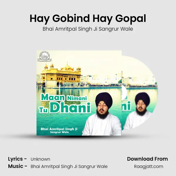 Hay Gobind Hay Gopal - Bhai Amritpal Singh Ji Sangrur Wale album cover 