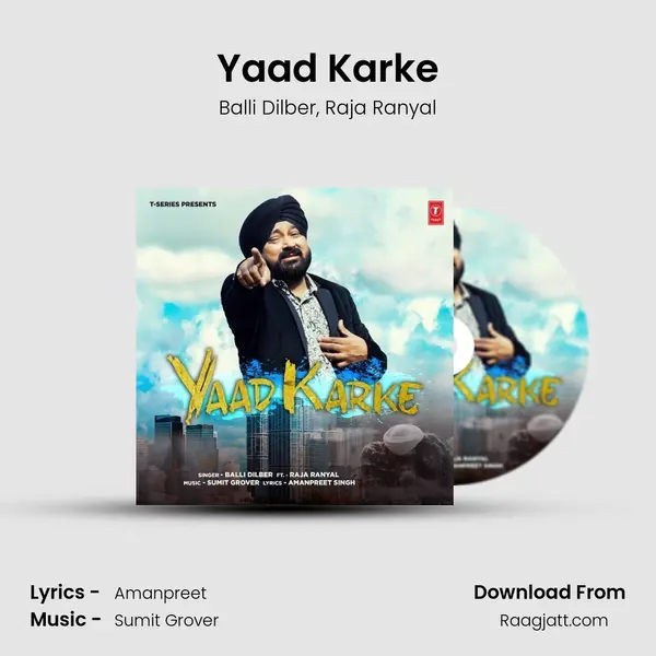 Yaad Karke - Balli Dilber album cover 