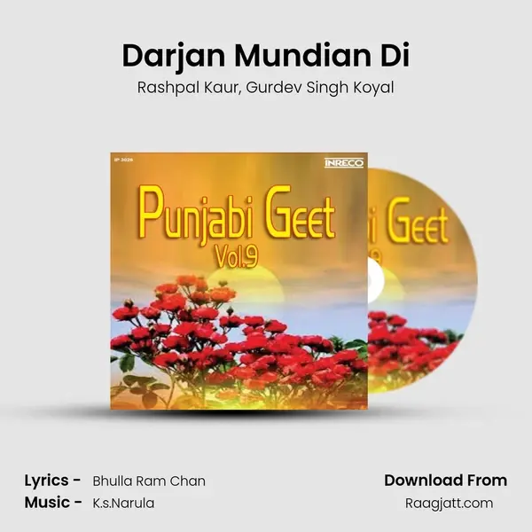 Darjan Mundian Di - Rashpal Kaur album cover 