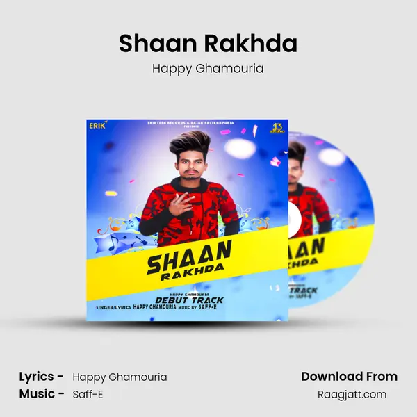 Shaan Rakhda - Happy Ghamouria album cover 